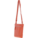 Ashwood Leather Smart Crossbody Bag Burnt Orange: 64638/cb-9