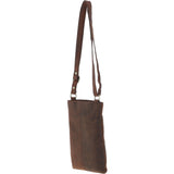 Ashwood Bronco Flap Over Crossbody Bag Mud/brown: ELA 2770