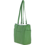 Ashwood Elegant Leather Tote Bag Fern: Oxford