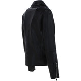 Brampton London Men's Real Leather Biker Jacket Black: BLM F-35