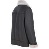 Sheepskin Flying Jacket Brown: KE 007E