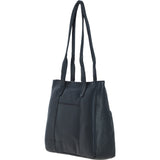 Sleek & Spacious Shoulder Bag Black: London