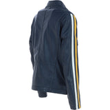Ashwood Leather Men’s Racing Stripe Jacket Navy: Lambert sp