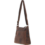 Vintage Ashwood Leather Handbag Mud/brown: Bewdley