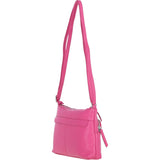 Ashwood Leather Crossbody Bag Hot Pink: Bristol