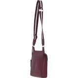 Ashwood Leather Exquisite Crossbody Bag Wine: X-33
