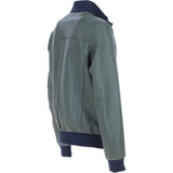 Ashwood Leather Men’s Modern Bomber Jacket Green: 162176