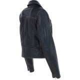 Women’s Genuine Leather Slim Fit Biker Jacket Black Ruboff: Caro