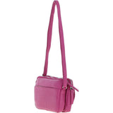 Ashwood Leather Crossbody X Shoulder Bag Berry: Sterling