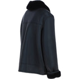 Sheepskin Flying Jacket Black: KE 007E