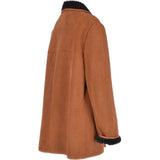 Mens Classic Sheepskin Coat Whisky/black: KE 884 BOX