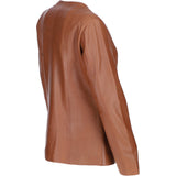 Ladies Ashwood Leather Casual Jacket Tan: AWL-881