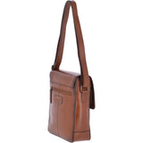 Vegetable Tanned Leather A4 Travel Bag Tan : Jones