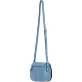 Ashwood Leather Crossbody Bag with Twist Lock Denim: 64787
