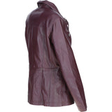 Ashwood Leather Women’s Casual Jacket Oxblood