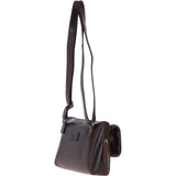Ashwood Leather Shoulder x Crossbody Bag Brandy: P-65