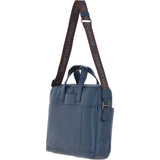 Brampton Leather Men's Laptop Bag Navy: 64547