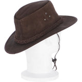 Men's Australian Hardwearing Bush Hat Brown: TAURINUS