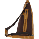 Ashwood Leather Spacious Unisex Sling Bag Mustard: P-67