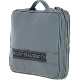 Leather Organizer with Laptop Compartment Grey: 64546