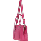 Ashwood 3 Section Large Leather Handbag Pink: X-39