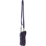 Ashwood Leather Crossbody Smart Phone Bag Purple: D-99