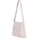 Sleek Luxe Leather Shoulder Bag Blush: Mourne