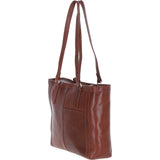 Ashwood Elegant Leather Tote Bag Cognac: Isabel