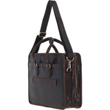 Ashwood Leather Large Business Case Brown: PL-48