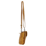 Ashwood Leather Crossbody Smart Phone Bag Yellow: D-99