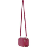Ashwood Leather Compact Crossbody Bag with Adjustable Strap Raspberry: Y-53