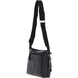 Exquisite Ashwood Leather Cross Body Bag for Women Black: G-17