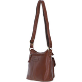 Ashwood Leather Crossbody Bag Tan: M-86