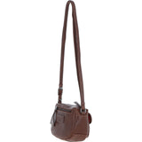 Ashwood Leather Smart Women's Buckle Crossbody Bag Chestnut: S-31