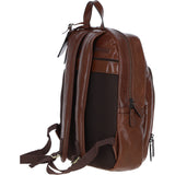 Vegetable Tanned Leather Backpack Chestnut : 11319