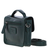 Ashwood Leather Mini Crossbody Satchel Bag Green: P-61