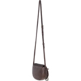 Ashwood Leather Crossbody Bag with Woven Details Brown: GV-63753