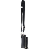 Ashwood Leather Luxury Crossbody Phone Bag Design-X Black: X-31