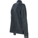 Ashwood Leather Mandarin Collar Zip-Up Men's Jacket Black: AMJ-10