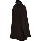 Mens  Sheepskin Coat Brown/snu: KE-183