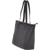 Medium Leather Handbag Black : 62121