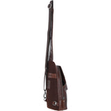 Exquisite Ashwood Leather Sling Bag Brandy: F-88