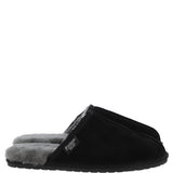 Fenland Classic Mens Slippers Black: Duke