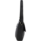 Michigan Leather Messenger Bag Black : M-57