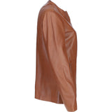 Ladies Ashwood Leather Casual Jacket Tan: AWL-881