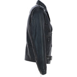 Ashwood Men's Leather Biker Jacket Black: AWM-190