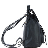 Ashwood Genuine Leather Compact Backpack Black: Y-57