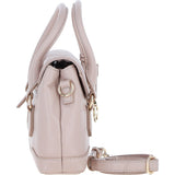 Elegant Ashwood Compact Handbag with Detachable Crossbody Strap Beige: Y-55