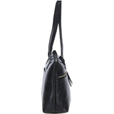 Ashwood Sleek Leather Tote Bag Black: Amelia