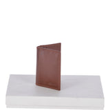 Vegetable Tanned 8 Card holder Wallet Tan : 1290-VT